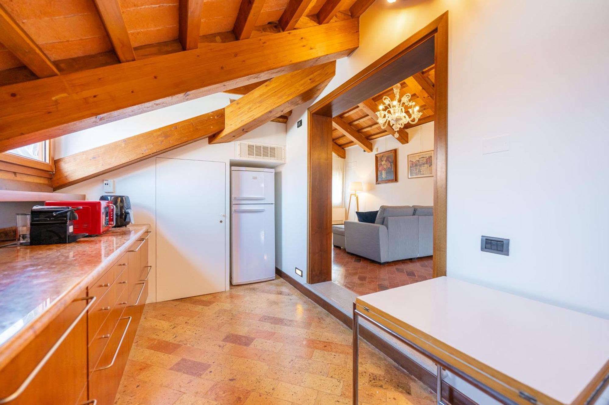 Appartamento Luxury Penthouse With Terrace Venezia Esterno foto