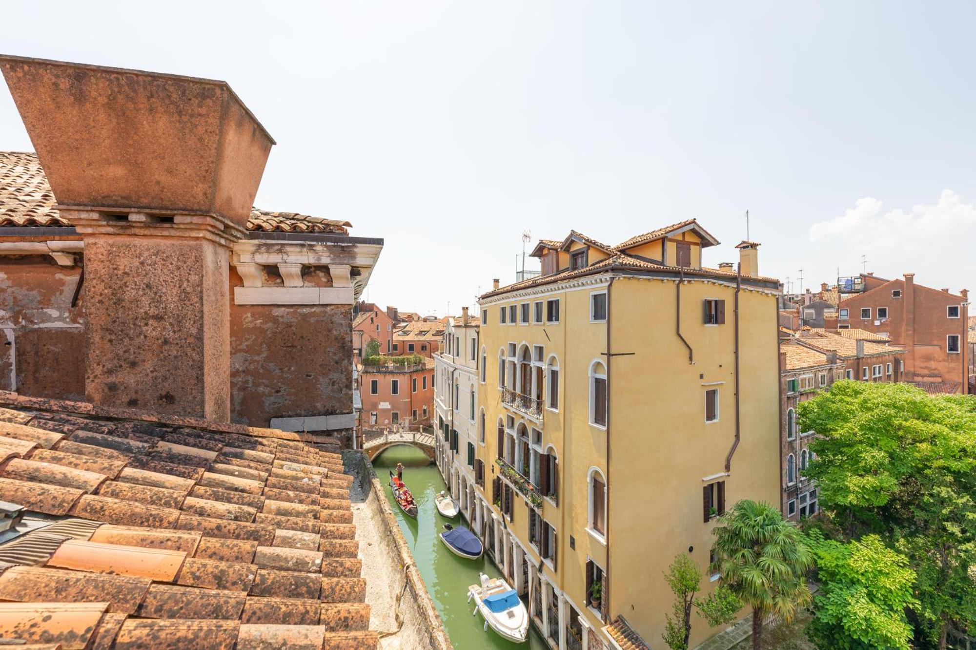 Appartamento Luxury Penthouse With Terrace Venezia Esterno foto